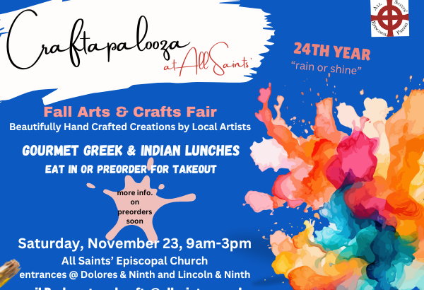 Craftapalooza at All Saints Church Arts and Crafts Fair