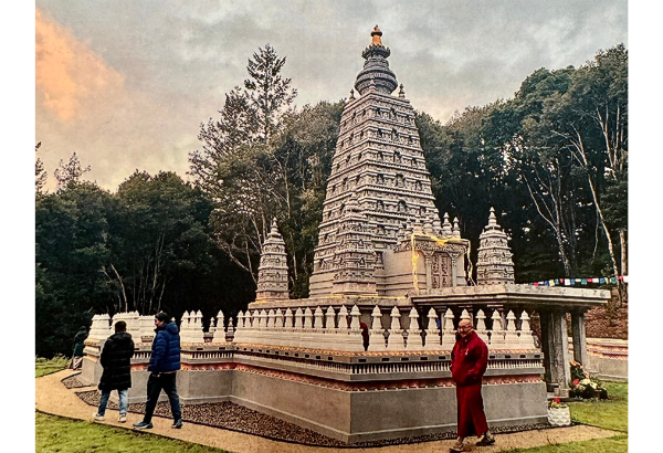 Pilgrimage with All Saints' Church Carmel at Land of the Medicine Buddha Soquel CA